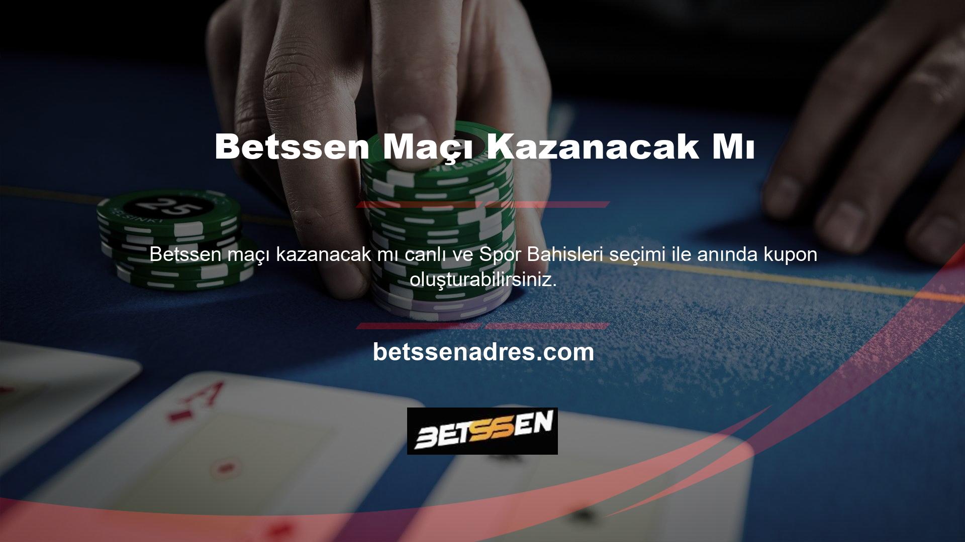 Türk casino sitelerinden biri sanal ve canlı bahisler yoluyla para kazanmanıza olanak tanır