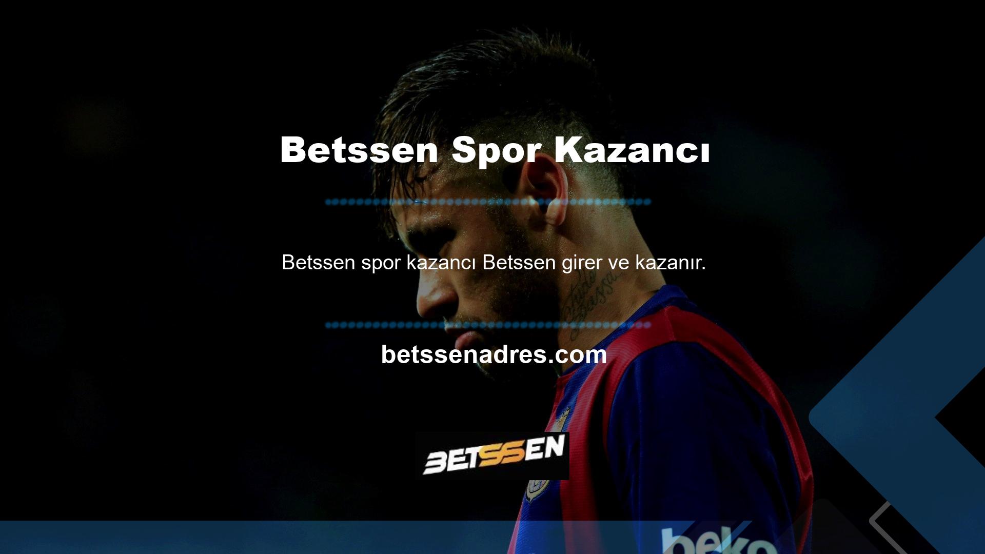 Betssen Giriş Spor Bahisleri İnsanların beklentilerine en hızlı yanıtı veren sitelerden biri, mevcut isim altında hizmet etmeye devam eder